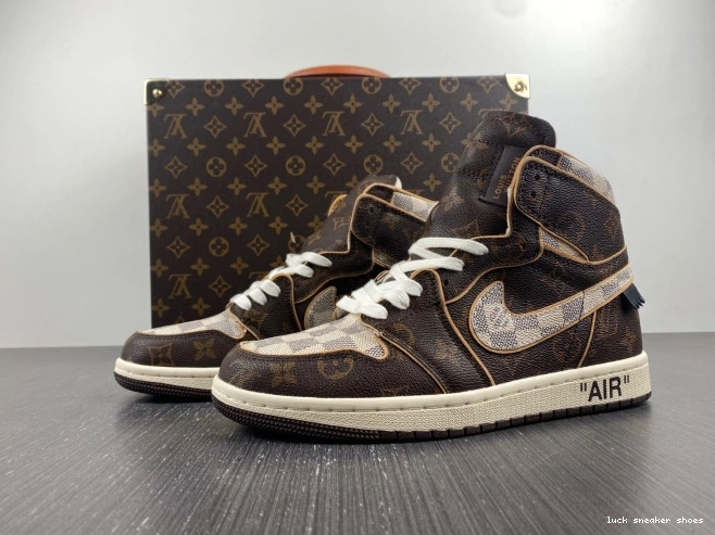 Cheap LUCY 1 Jordan OFF-WHITE Air LV x 0709